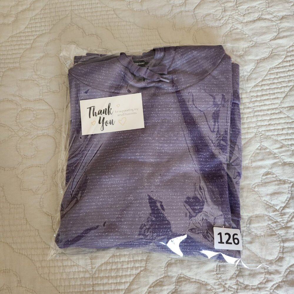 C9 by Champion Women's Activewear long sleeve pullover purple size Medium - Picture 8 of 8